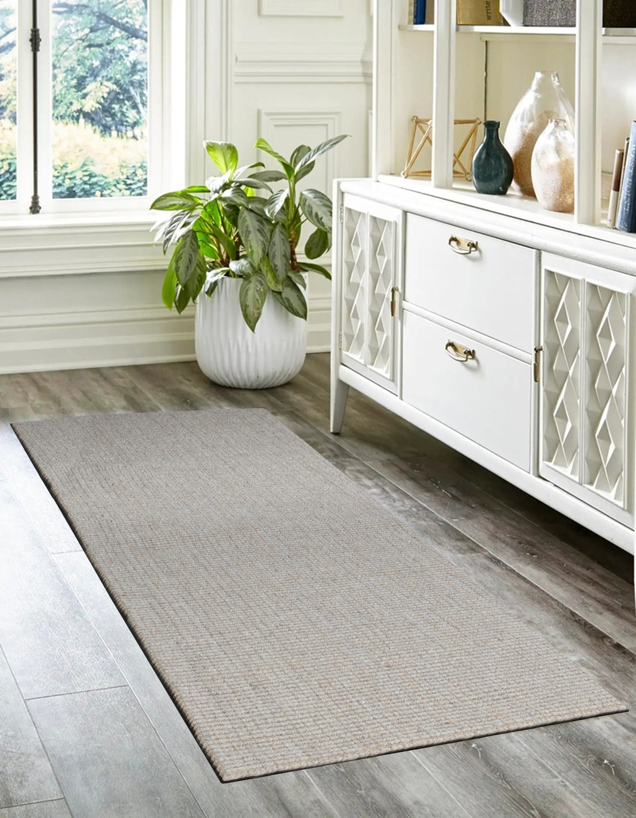 Premium Boucle Jute & Wool Rug - DelaraHome