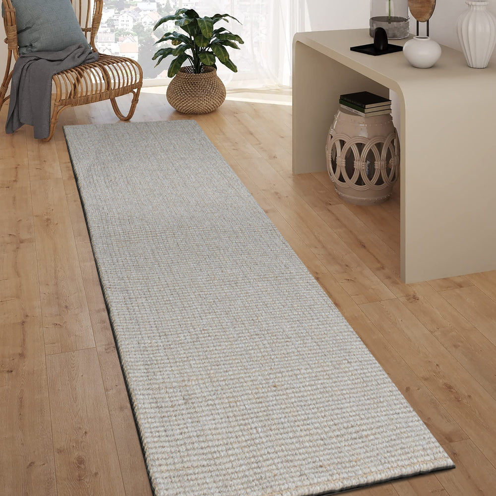 Premium Boucle Jute & Wool Rug - DelaraHome