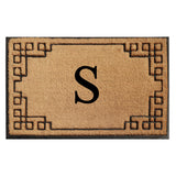 Rubber Bordered Designed Outdoor Monogrammed Doormat 24"X39"