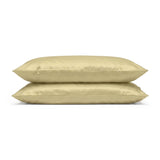 100% Organic Cotton 400TC Sateen Pillowcase Pair - Delara