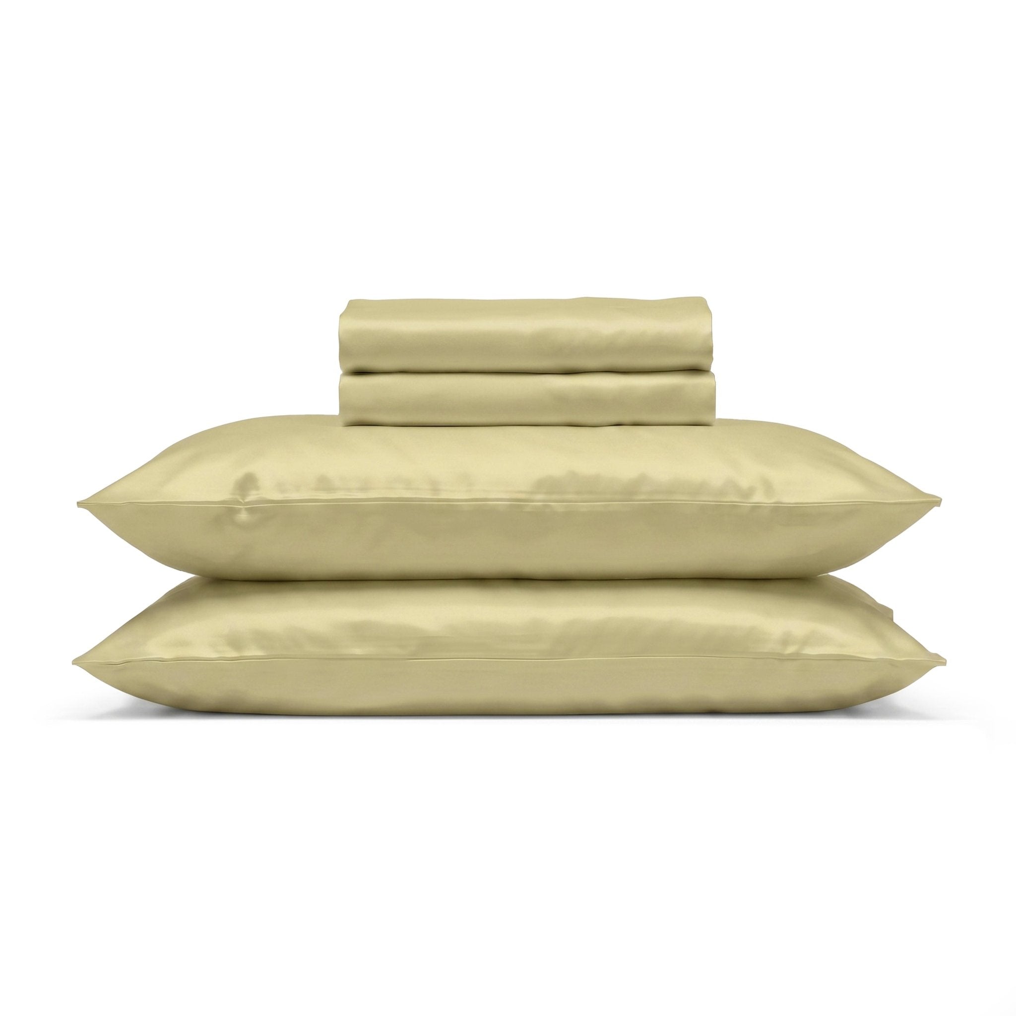 100% Organic Cotton 400TC Sateen Sheet Set - Delara