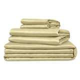 100% Organic Cotton 400TC Sateen Sheet Bundle - Delara