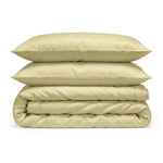 100% Organic Cotton 400TC Sateen Duvet Cover Set - Delara