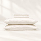 100% Organic Cotton 400TC Sateen Sheet Set - Delara
