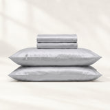 100% Organic Cotton 400TC Sateen Sheet Set - Delara