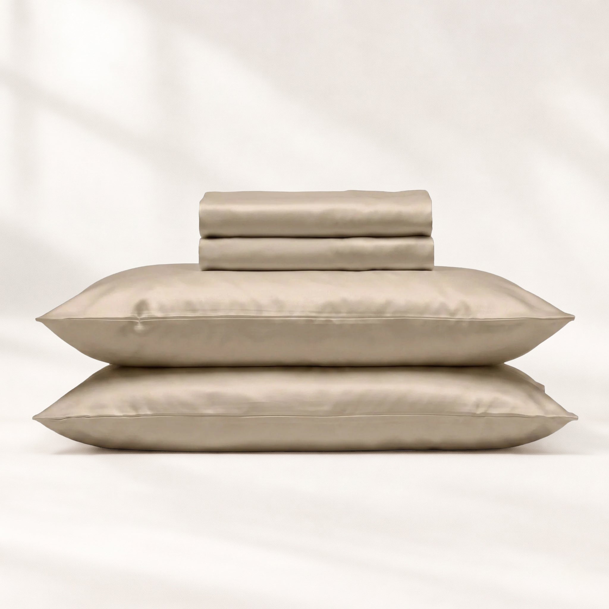 100% Organic Cotton 400TC Sateen Sheet Set - Delara