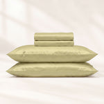 100% Organic Cotton 400TC Sateen Sheet Set - Delara