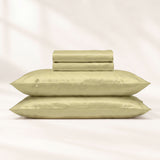 100% Organic Cotton 400TC Sateen Sheet Set - Delara