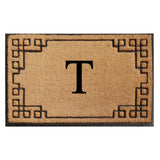 Rubber Bordered Designed Outdoor Monogrammed Doormat 24"X39"