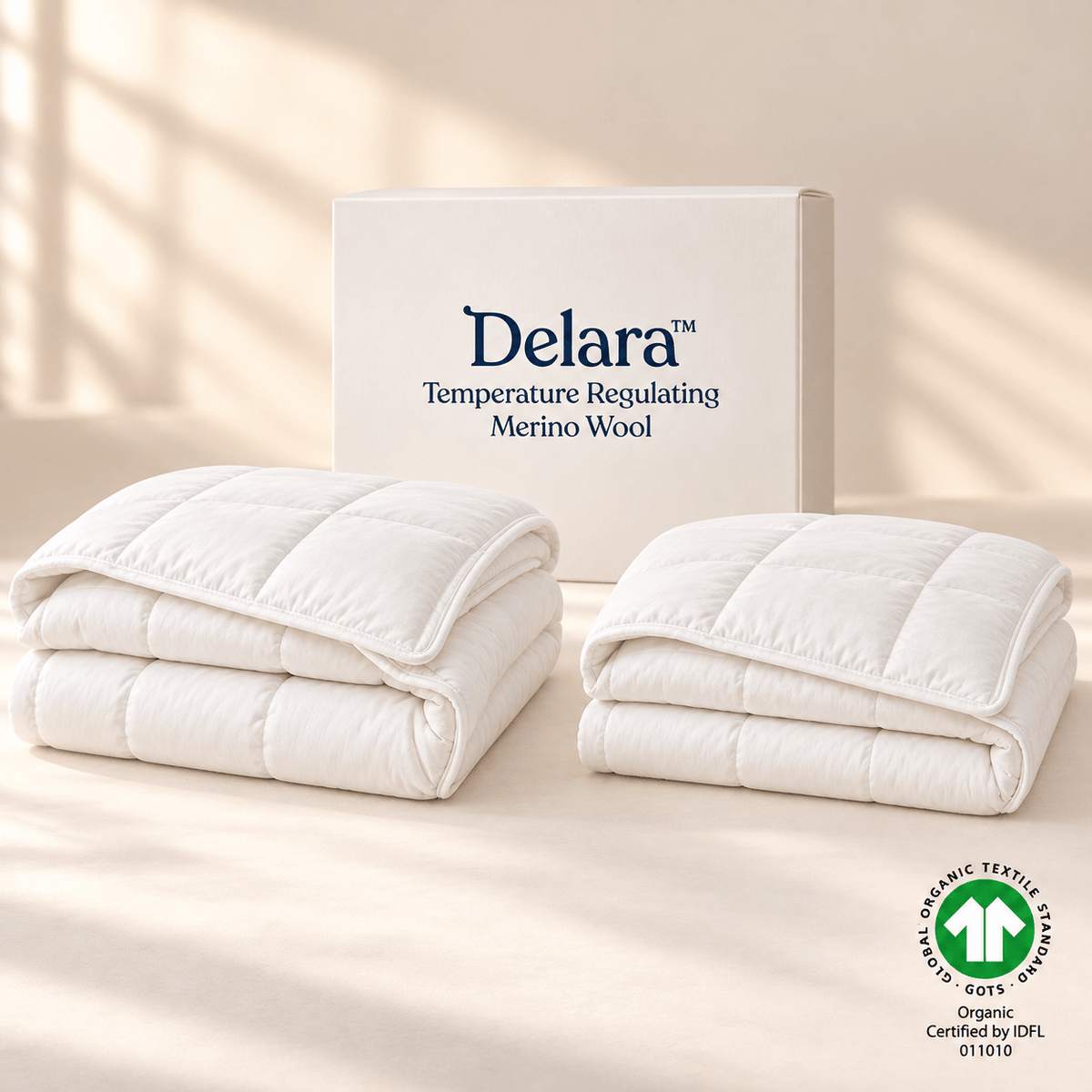 Organic Merino Wool 3-IN-1 Duvet Insert