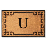 Rubber Bordered Designed Outdoor Monogrammed Doormat 36"X72" - Delara