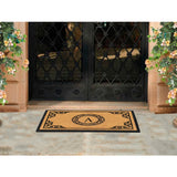 Artisans Geneva Monogrammed Doormat 24"X39" - Delara