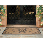 Abrilina Monogrammed Doormat 30"X48" - Delara