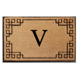 Rubber Bordered Designed Outdoor Monogrammed Doormat 24"X39"