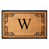Rubber Bordered Designed Outdoor Monogrammed Doormat 36"X72" - Delara