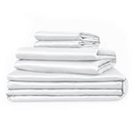 100% Organic Cotton 400TC Sateen Sheet Bundle - Delara