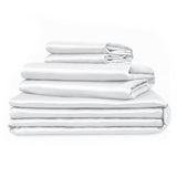 100% Organic Cotton 400TC Sateen Sheet Bundle - Delara