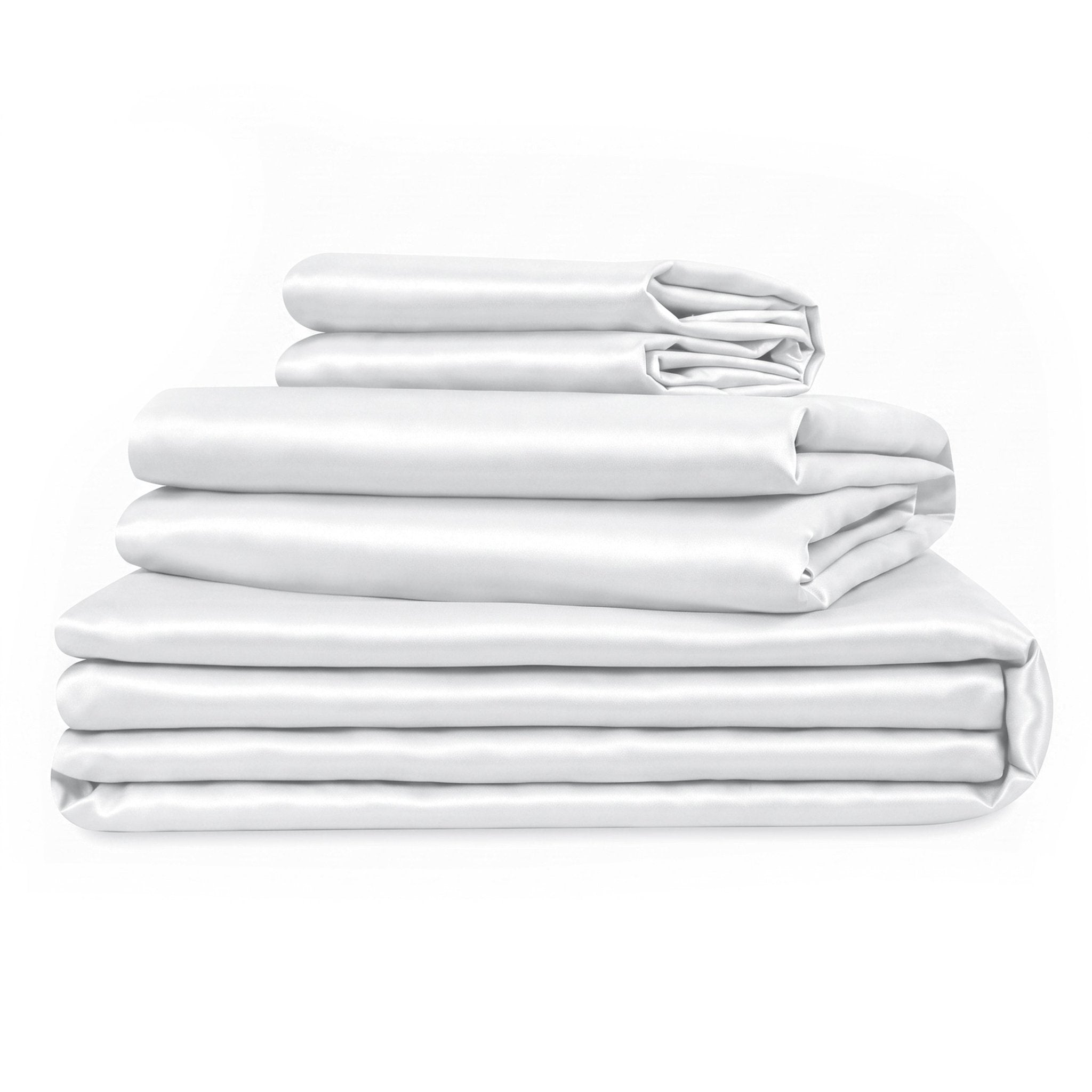 100% Organic Cotton 400TC Sateen Sheet Bundle - Delara