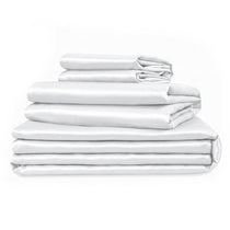 100% Organic Cotton 400TC Sateen Sheet Bundle - Delara