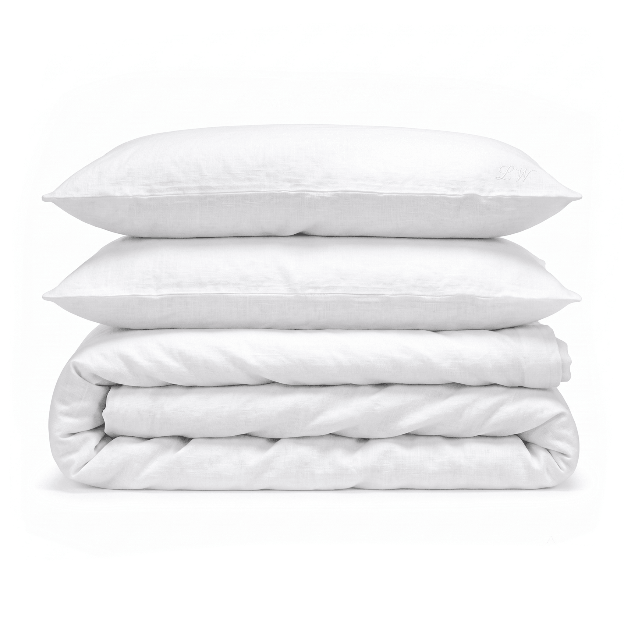100% European Flax Linen Duvet Cover Set - Delara
