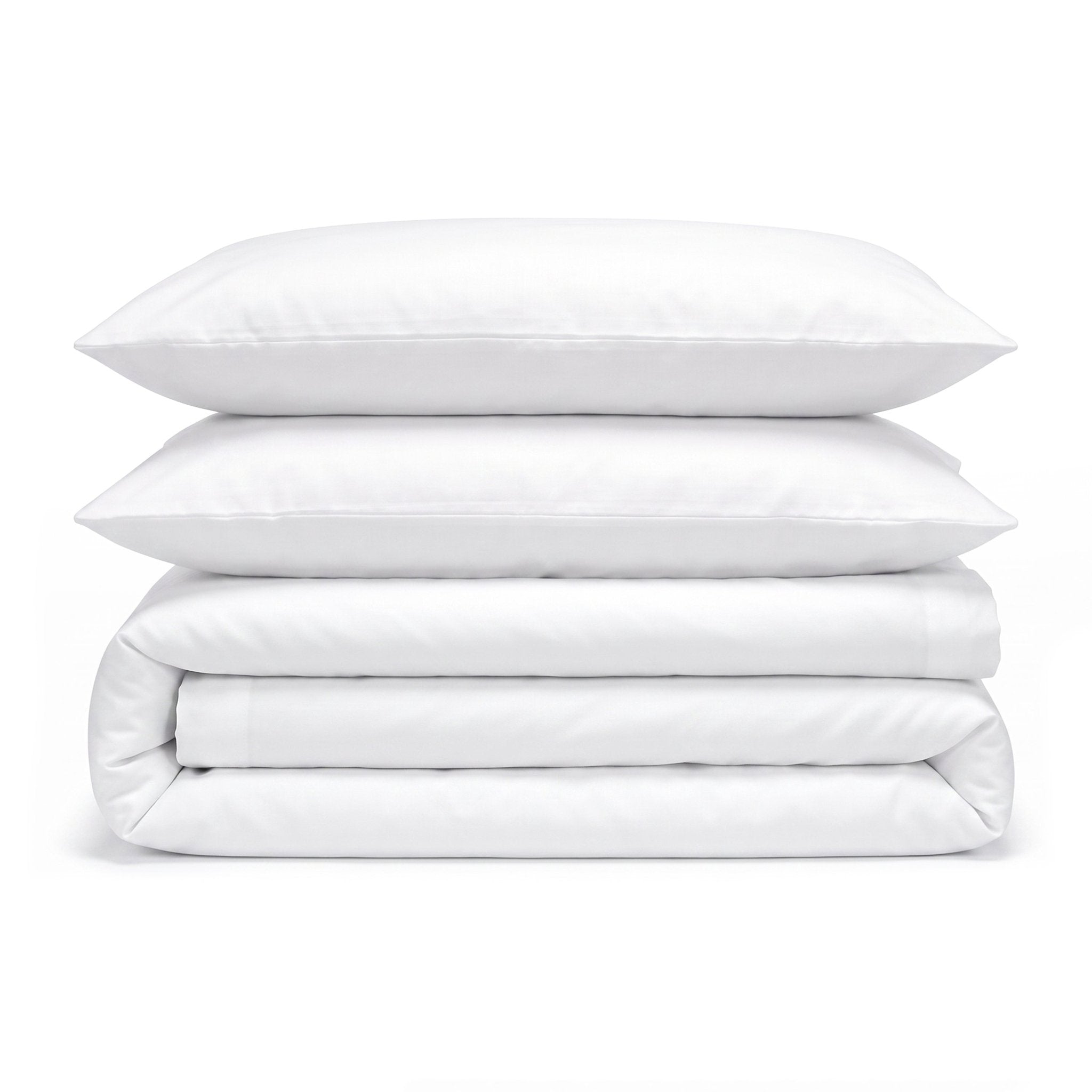 100% Organic Cotton Percale Duvet Cover Set - Delara