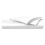 100% Organic Cotton 400TC Sateen Fitted Sheet Set - Delara