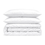 100% Organic Cotton 400TC Sateen Duvet Cover Set - Delara