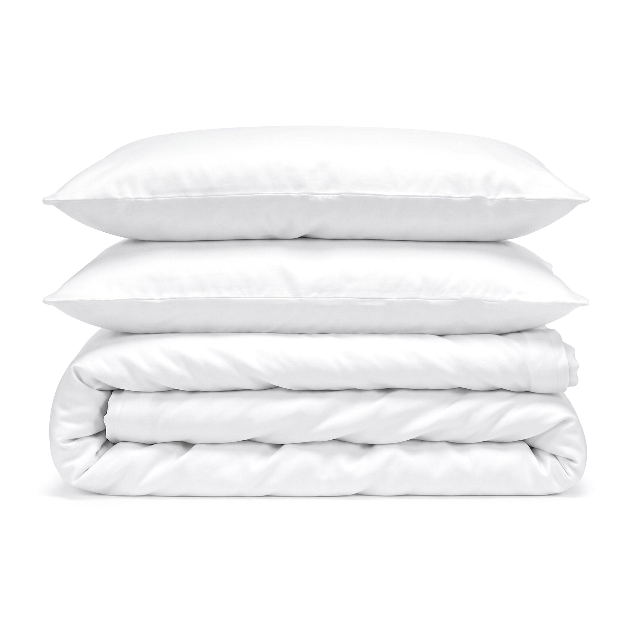100% Organic Cotton 400TC Sateen Duvet Cover Set - Delara