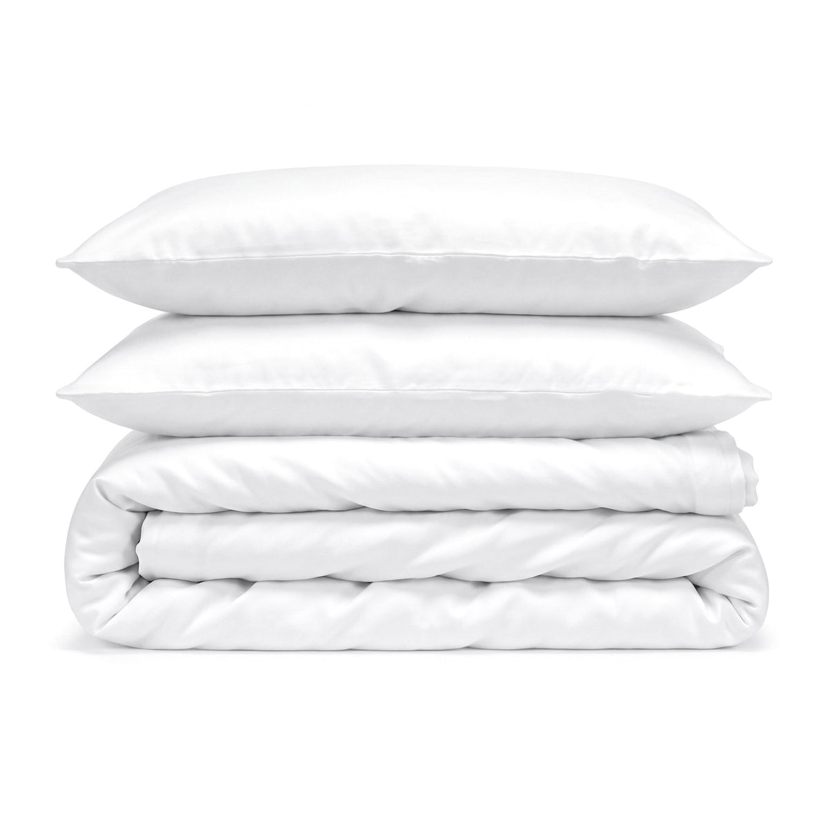 Organic Cotton Sateen Duvet Cover Set
