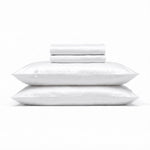 100% Organic Cotton 400TC Sateen Sheet Set - Delara