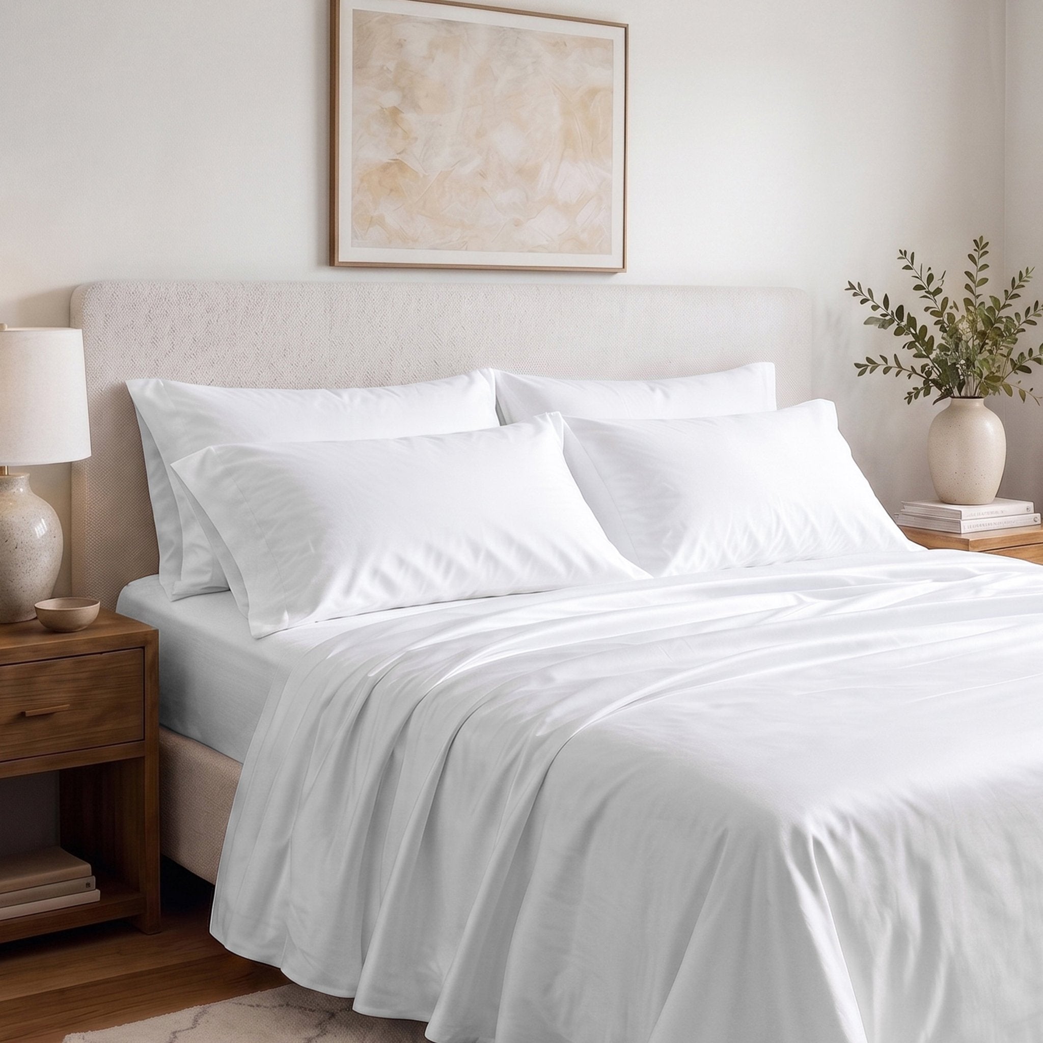 Naturally Cooling & Breathable TENCEL™ Eucalyptus Pillowcase Pair - Delara