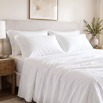 100% Organic Cotton Percale Pillowcase Pair - Delara