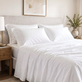 100% Organic Cotton Percale Pillowcase Pair - Delara