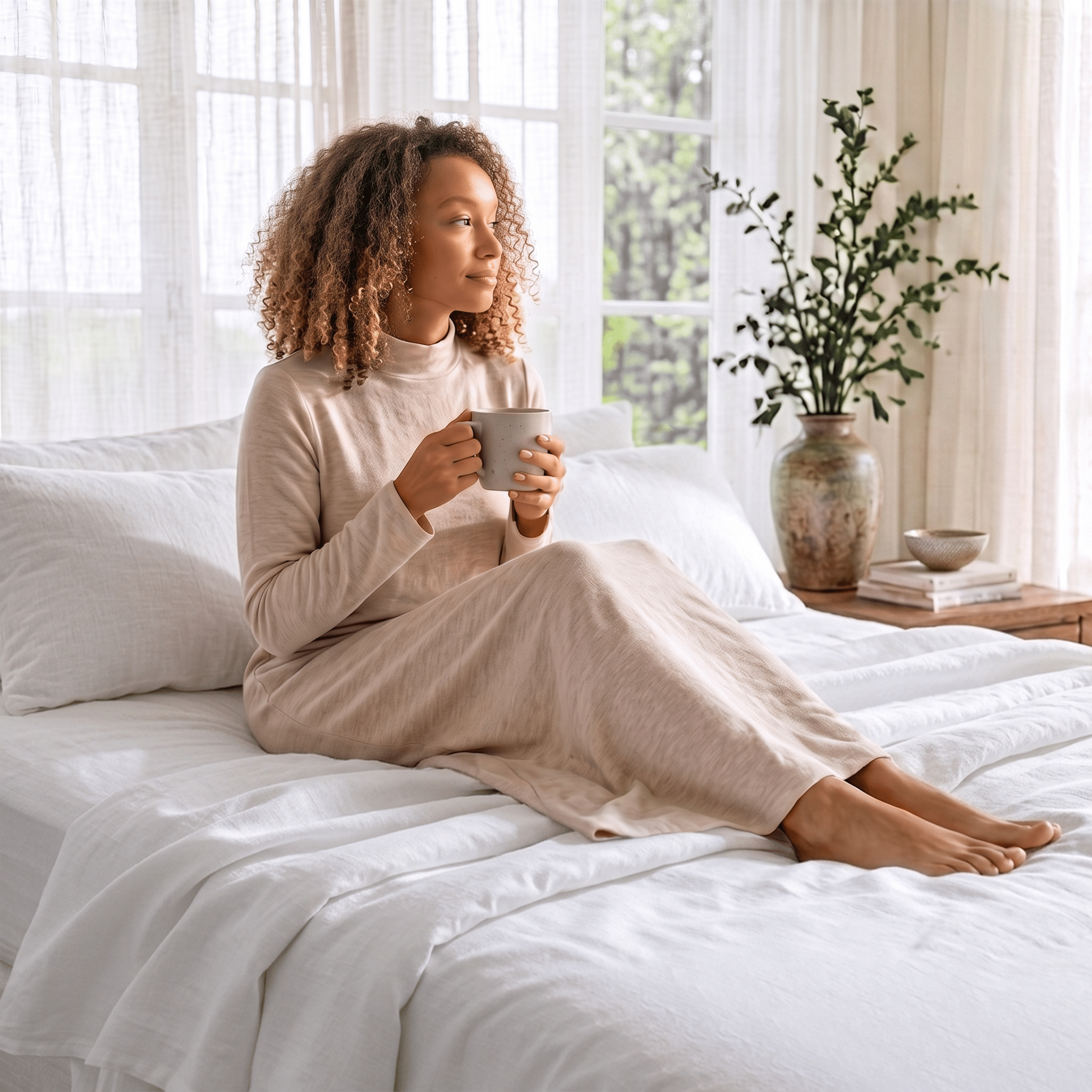 100% European Flax Linen Sheet Set - Delara