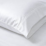100% Organic Cotton 400TC Sateen Pillowcase Pair - Delara