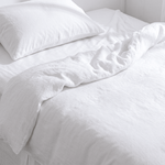 100% European Flax Linen Duvet Cover Set - Delara