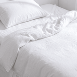 100% European Flax Linen Duvet Cover Set - Delara