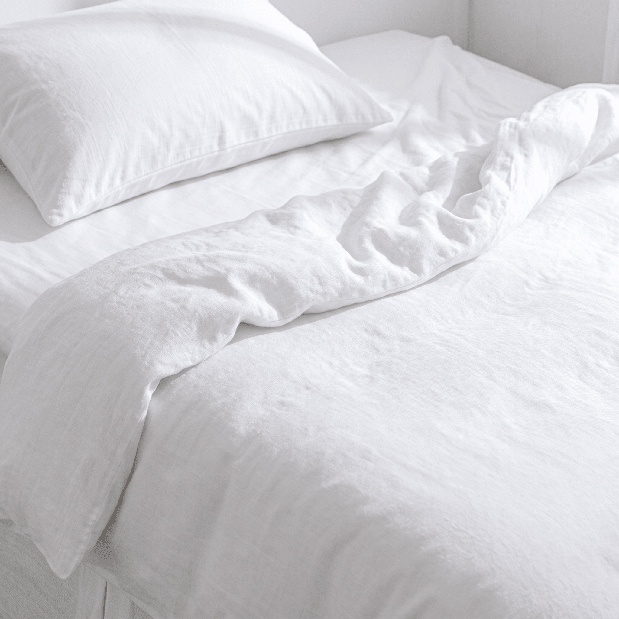 100% European Flax Linen Duvet Cover Set - Delara