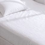 100% European Flax Linen Fitted Sheet - Delara