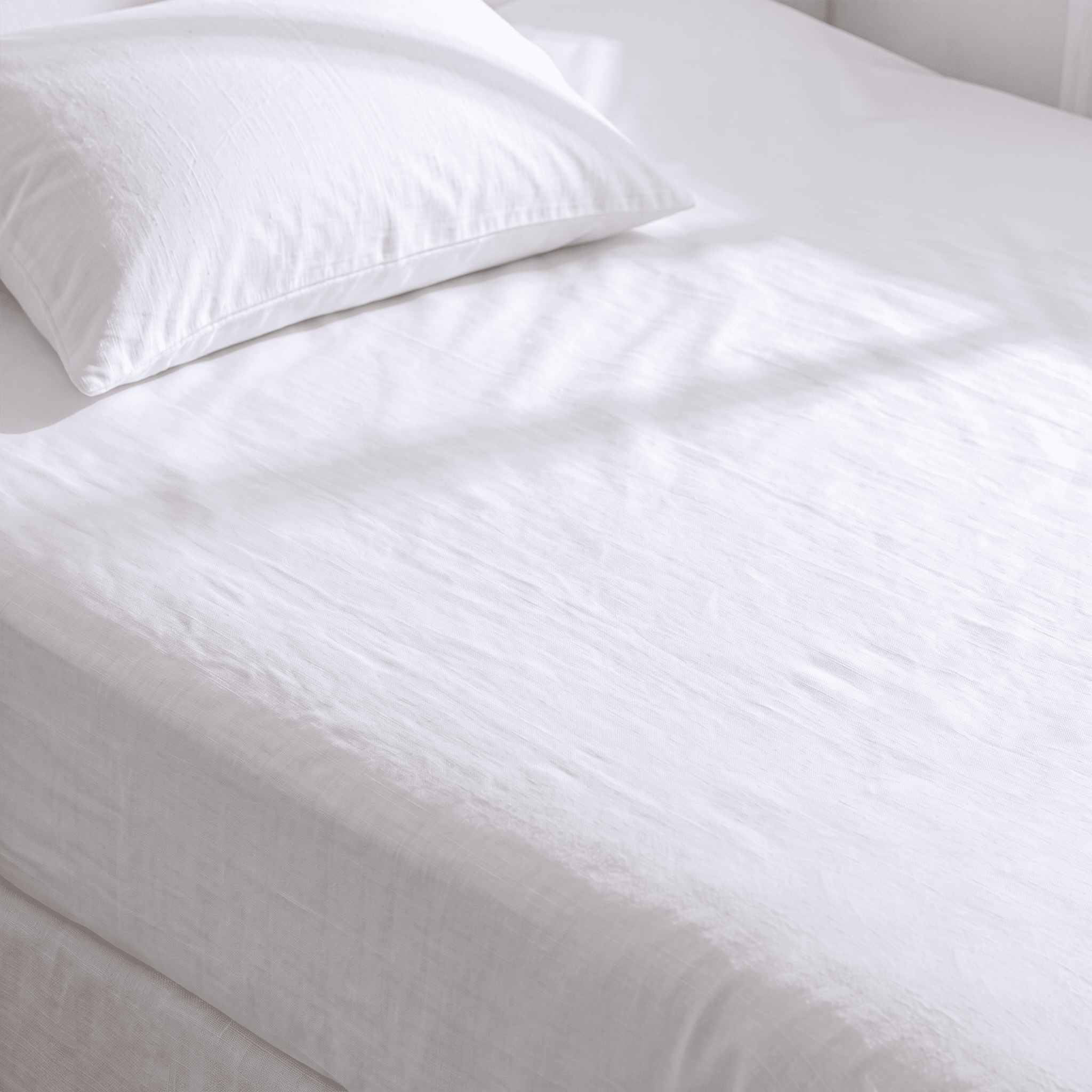 100% European Flax Linen Fitted Sheet - Delara