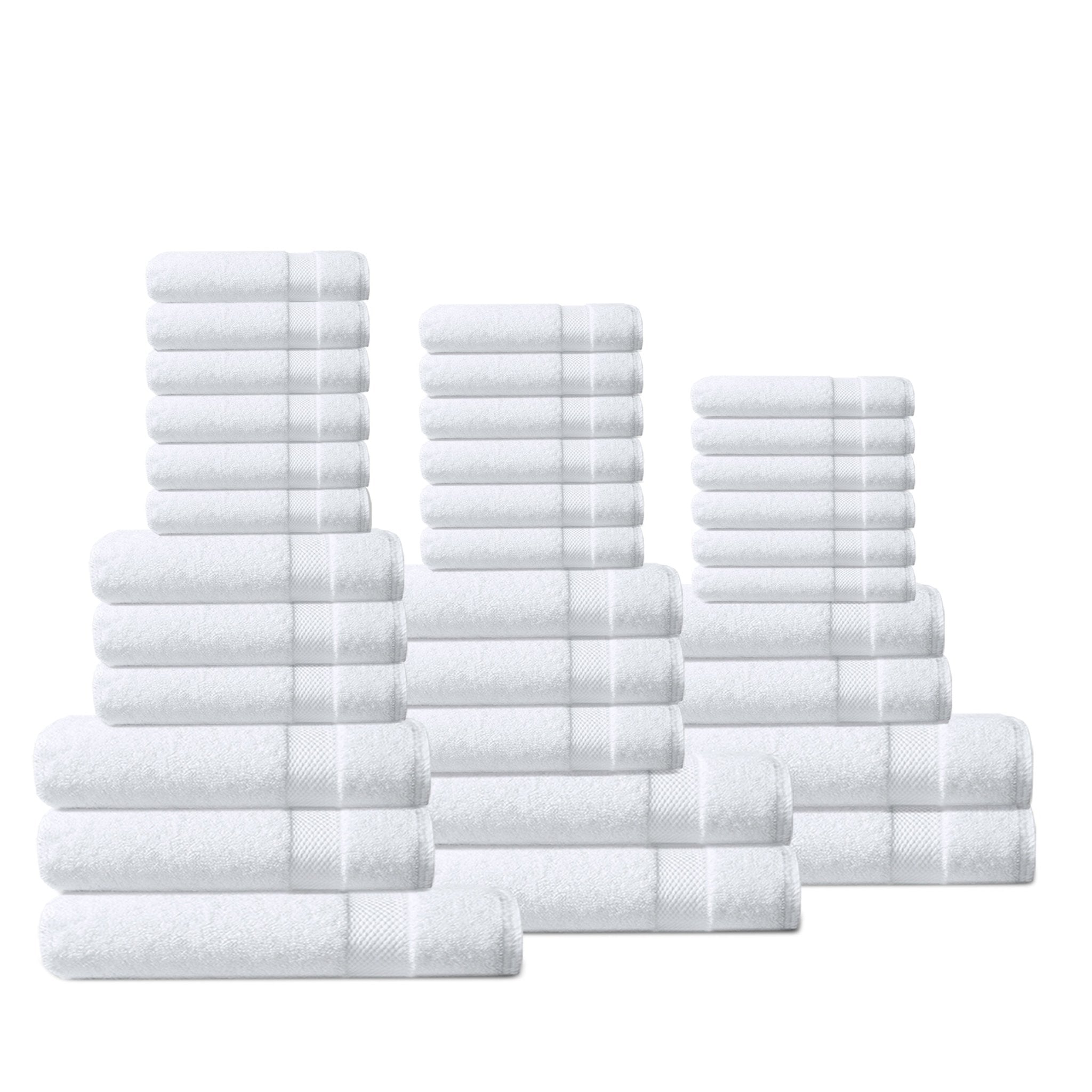 100% Organic Cotton Towel Sets - Delara