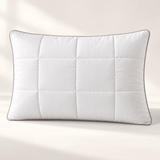 Wool-Quilted Adjustable Down Alternative Pillow - Delara