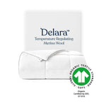 Organic Merino Wool Duvet Insert Twin - (All Season) - Open Box (Like New) - Delara