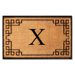 Rubber Bordered Designed Outdoor Monogrammed Doormat 36"X72" - Delara