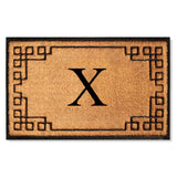 Rubber Bordered Designed Outdoor Monogrammed Doormat 36"X72" - Delara