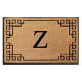 Rubber Bordered Designed Outdoor Monogrammed Doormat 24"X39"