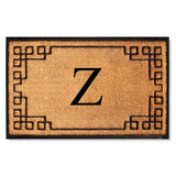 Rubber Bordered Designed Outdoor Monogrammed Doormat 36"X72" - Delara