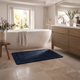 Organic Cotton Reversible Bath Mat - Delara