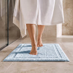 Organic Cotton Reversible Bath Mat - Delara