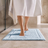 Organic Cotton Reversible Bath Mat - Delara